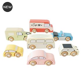 Le Toy Van Vintage Car Set, Le Toy Van