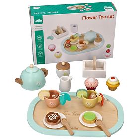 Lelin Pastel Tea Set
