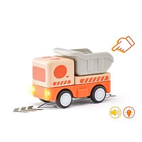 Light-Up Dump Truck with Sound Woody