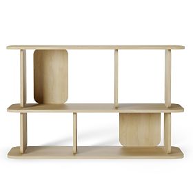 Low Shelf Tulumo, Rounded, Cremona Torro Oak