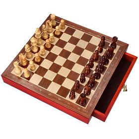 Magnetic Chess with Drawers