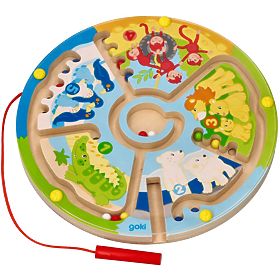 Magnetic Maze Animals and Numbers, Goki