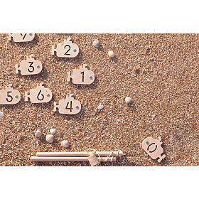 Magnetic submarines with numbers