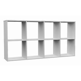 Malax 2X4 White Shelf