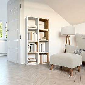 Malax 2X4 White Shelf