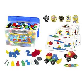 Mega Set of Morphun Starter Construction Blocks, 600 Pieces
