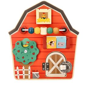 Montessori Activity Board - Barn