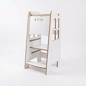 Montessori Wooden Learning Tower - White