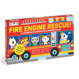 Mudpuppy Board Game Fire Rescue Mission!, Mudpuppy