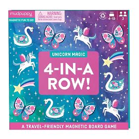 Mudpuppy Magnetic Board Game Magical Unicorns, Mudpuppy