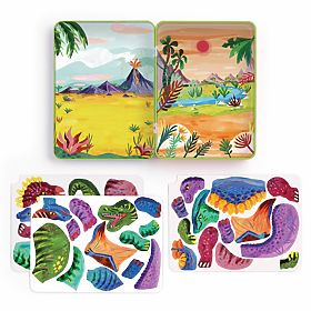 Mudpuppy Magnetic Building Set Dino Mix-Up, Mudpuppy