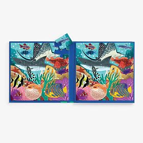 Mudpuppy Magnetic Puzzle Deep Sea 2x20 Pieces, Mudpuppy
