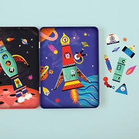 Mudpuppy Magnetic Set Build Your Own Rocket, Mudpuppy