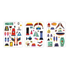 Mudpuppy Magnetic Set Build Your Own Rocket, Mudpuppy