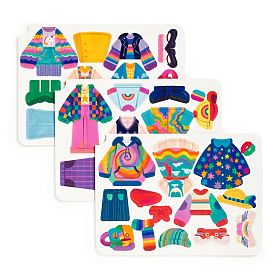 Mudpuppy Magnetic Set Dressing in Rainbow Colors