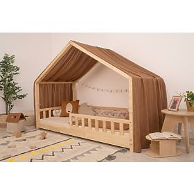 Muslin Canopy Ourbaby for House Bed Leola Hip - Toffee