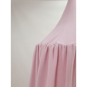 Muslin canopy - pink