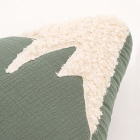 Muslin Pillow Ourbaby 28x30 cm Mountains - Green
