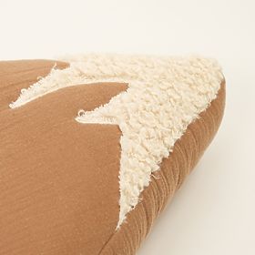 Muslin Pillow Ourbaby 28x30 cm Mountains - Toffee