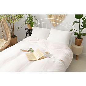 Muslin sheets 140x200 cm + 70x90 cm white