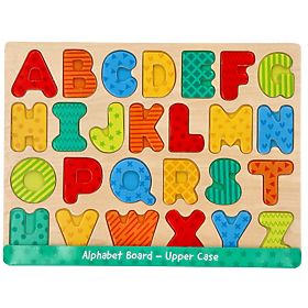New Wooden Puzzle Alphabet - Letter Jigsaw