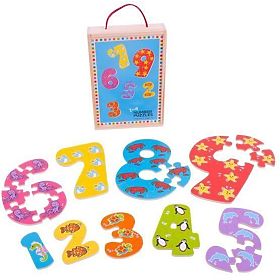 Number Puzzle from 1 to 9 BJ