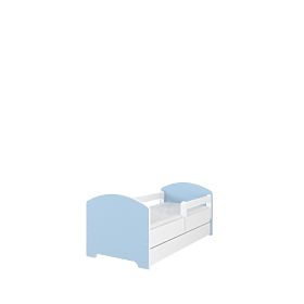 OSCAR bed white blue combination