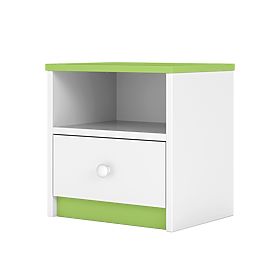 Ourbaby children nightstand - green-white