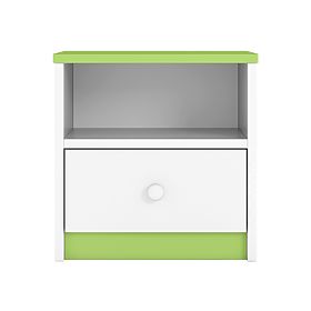 Ourbaby children nightstand - green-white