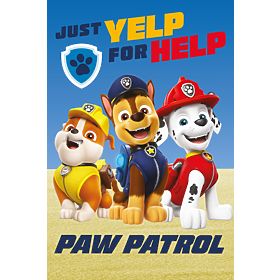 Paw Patrol Fleece Blanket - Rubble, Marshall and Chase
