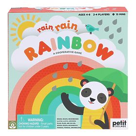 Petit Collage Cooperative Game Rain, Rain, Rainbow