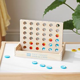 Petit Collage Game Four in a Row Night and Day