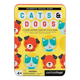 Petit Collage Magnetic Game Cats and Dogs