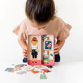 Petit Collage Magnetic puzzle The artist