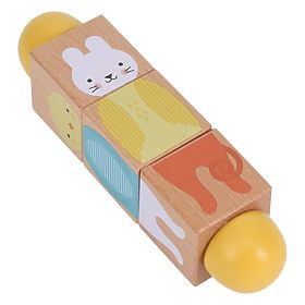Petit Collage Wooden Twist Toy Match, Petit Collage