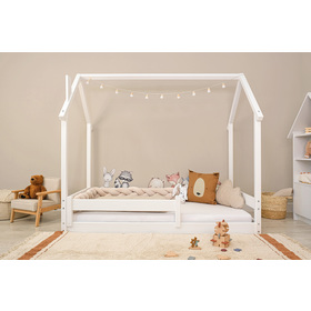 Children's Montessori bed Chimney white, Ourbaby®