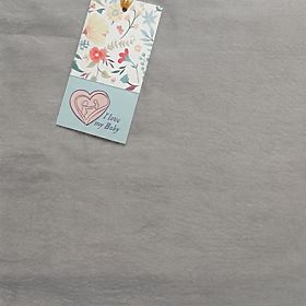 Protective Crib Bumper - Light Gray