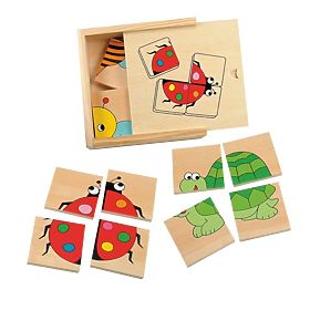 Puzzle Small Animals - 4 pcs.