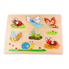 Puzzle with Handles - Bugs, Lelin