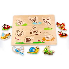 Puzzle with Handles - Bugs, Lelin