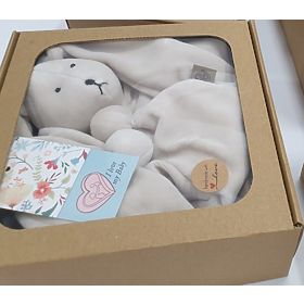 Rabbit pin - gray