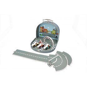 A racetrack in a trunk