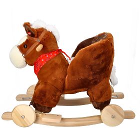 Rocking Horse with Chair and Wheels