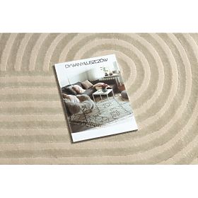 Rug BALANCE 1921 taupe - Geometric, structural, glamour