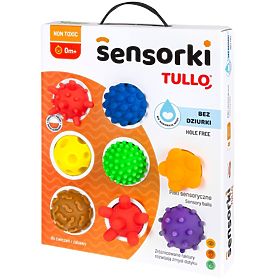 Sensory Balls Tullo - 8 Balls Without Holes