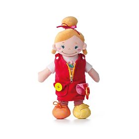 Sensory Doll with Fasteners Ala