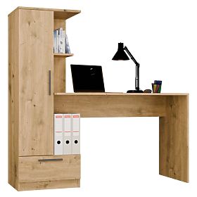 Set Desk + Shelf COSMO ARTISAN OAK