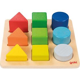 Shape Puzzle on a Base