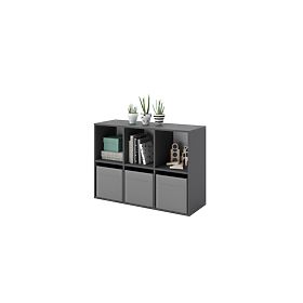 Shelf Loni 2x3 Gray 1 pc