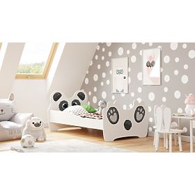 Single Bed Panda 140x70 with Mattress